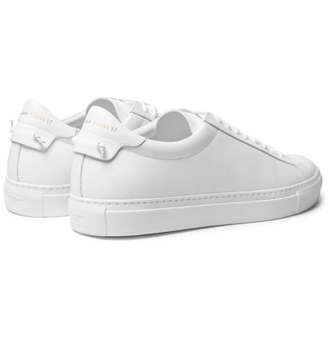 givenchy white sneakers men|givenchy urban street leather sneakers.